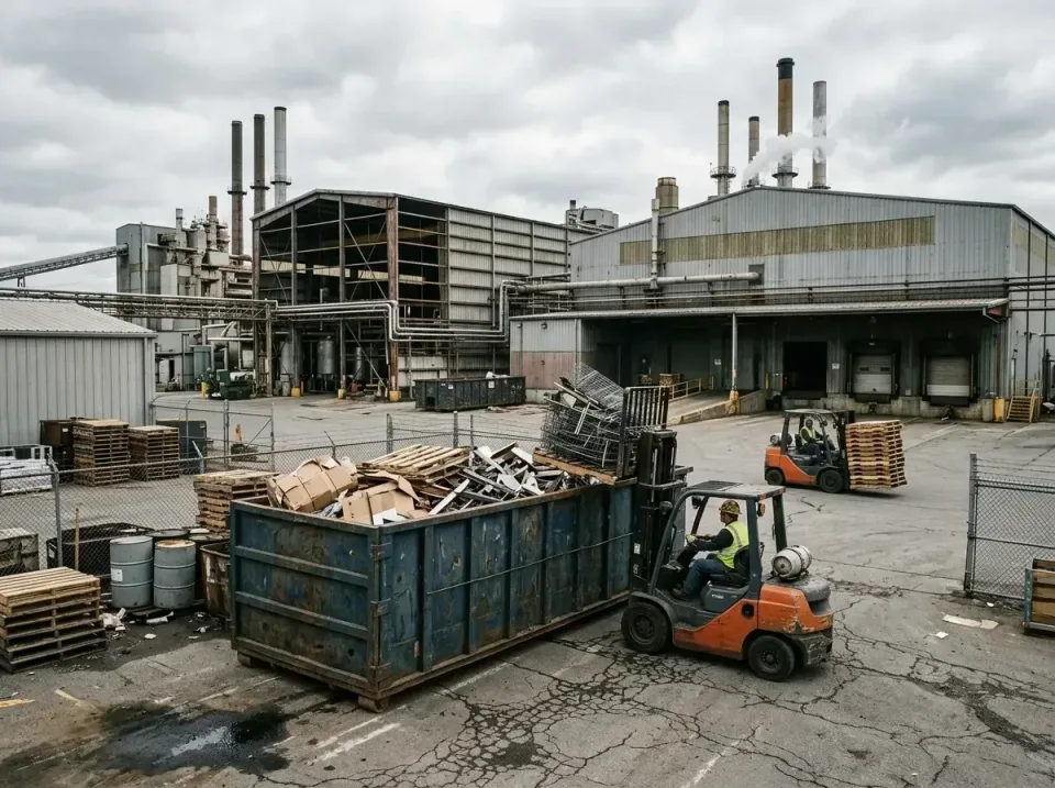 industrial-factory-scrap-conta-003 — frequently asked questions, Cheap Roll-off Dumpster Rentals in Robbins, IL